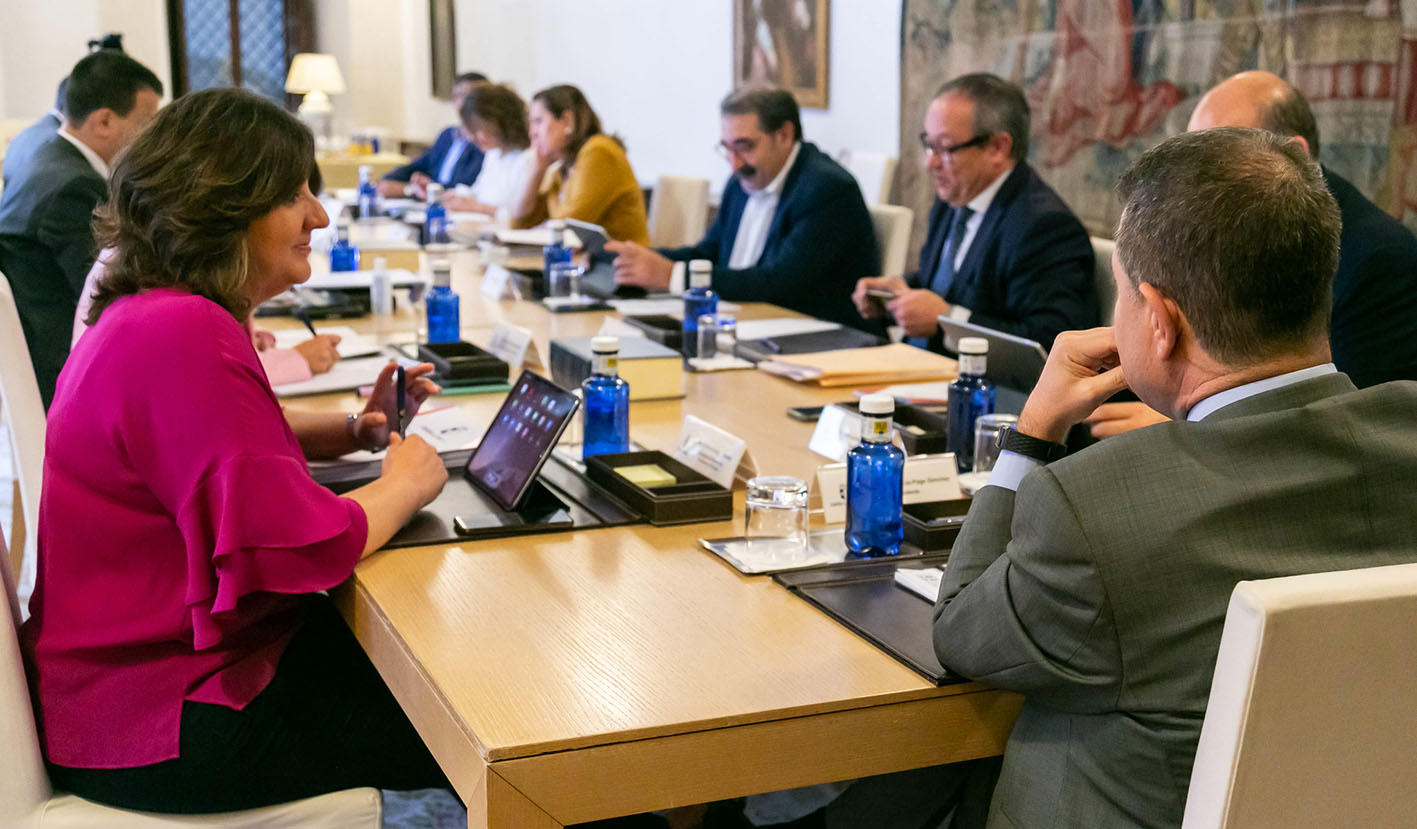 Reunión del Consejo de Gobierno de CLM en la mañana del martes 2 de junio.