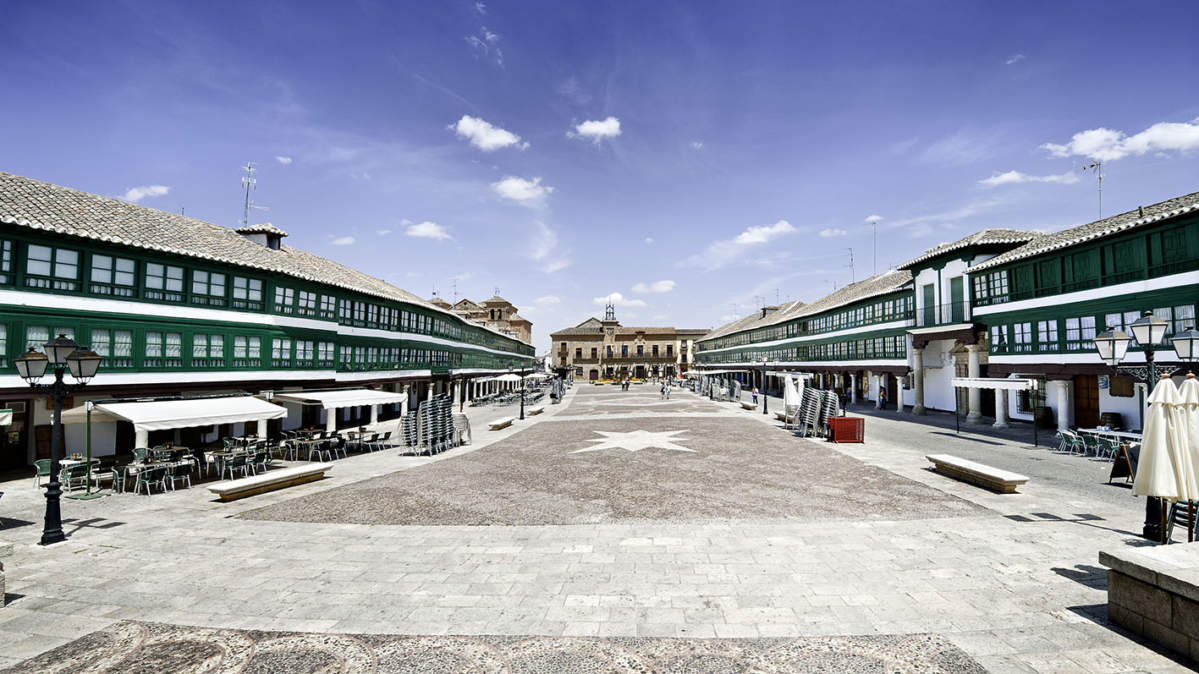 Plaza Mayor de Almagro, en la provincia de Ciudad Real.