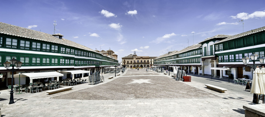Plaza Mayor de Almagro, en la provincia de Ciudad Real.