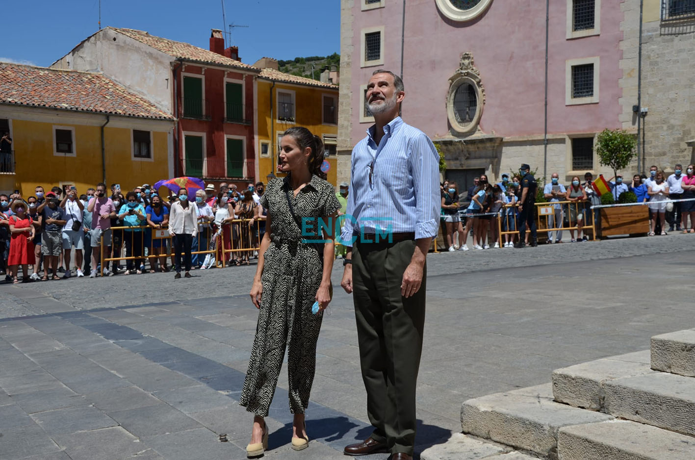 El Rey Felipe, junto con la Reina Letizia, en una imagen de archivo.