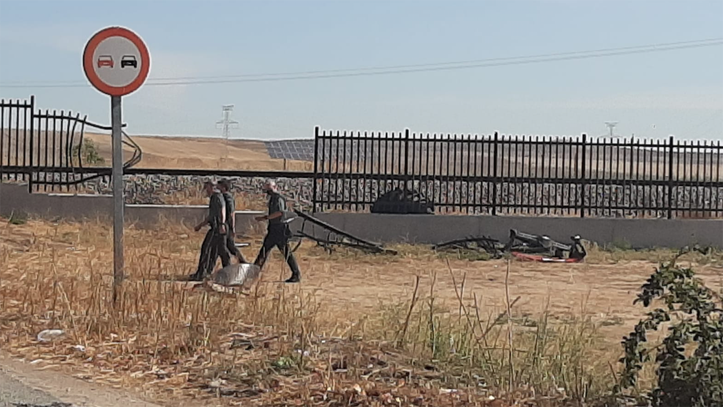 El tren ha arrollado a un tractor, cuyo conductor ha sido trasladado al hospital de Toledo.