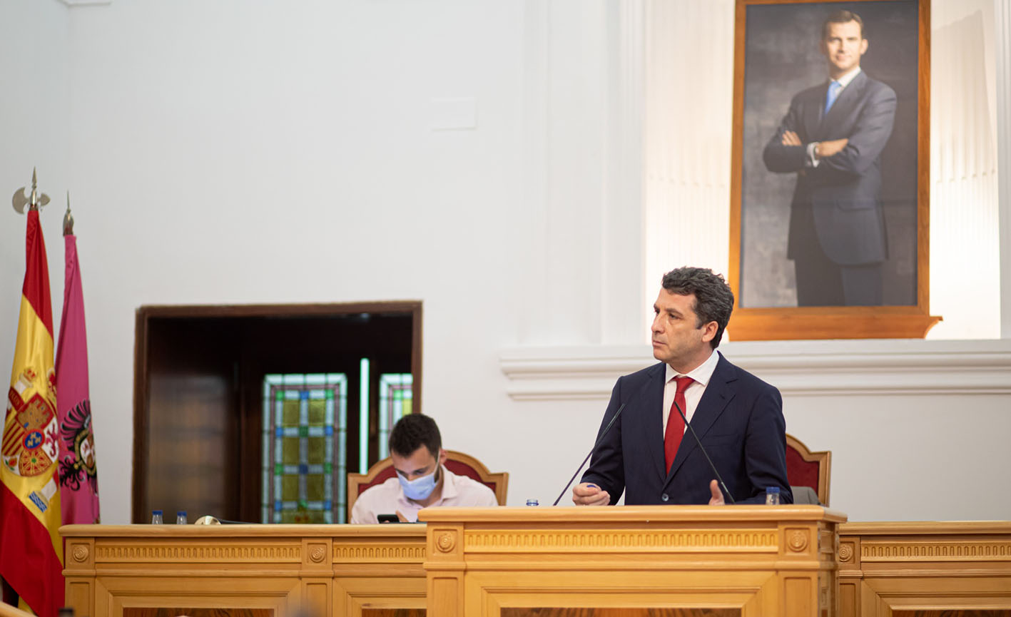 Esteban Paños, portavoz de Ciudadanos en el Ayuntamiento de Toledo, ha pedido que haya un modelo de ciudad antes de que finalice la legislatura.