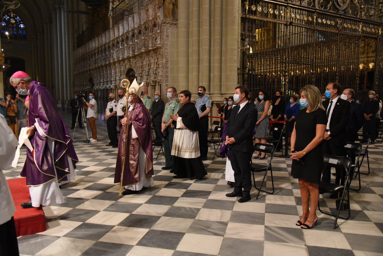 Misa funeral por las víctimas de la Covid-19.