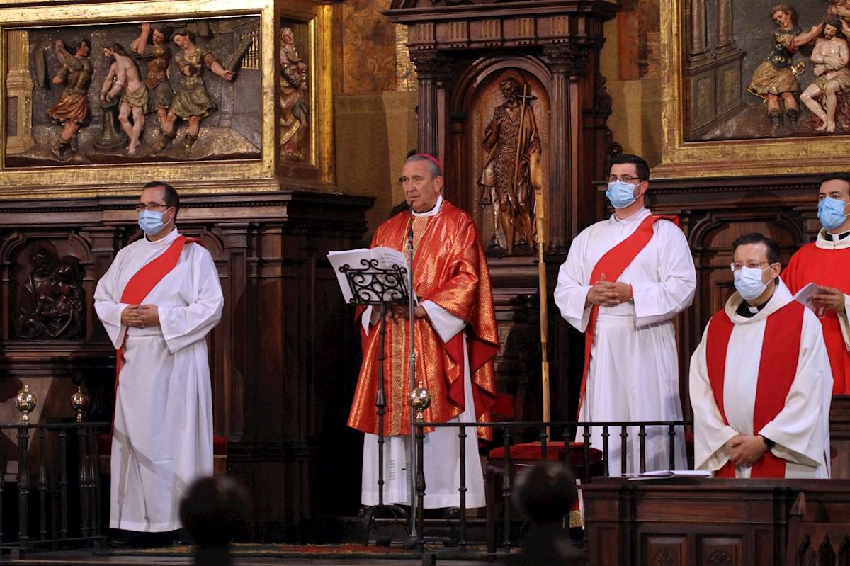 Funeral en la Catedral de Ciudad Real.