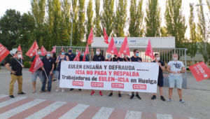 Los subcontratados de Eulen en ICSA piden las mismas condiciones para ellos que tienen sus compañeros de la fábrica ubicada en Toledo.