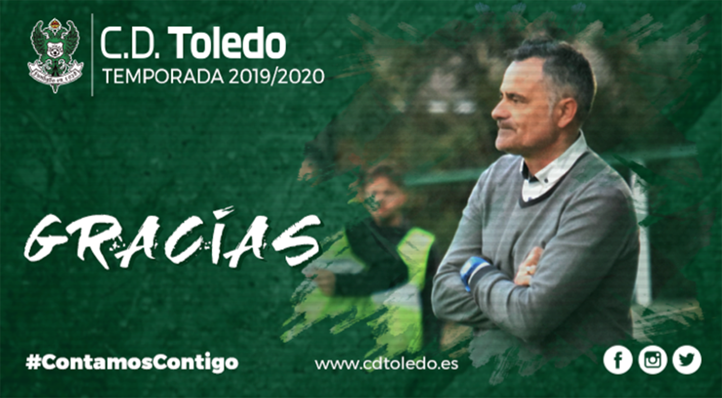Manu Calleja ya no es entrenador del CD Toledo tras dos temporadas en el primer equipo.