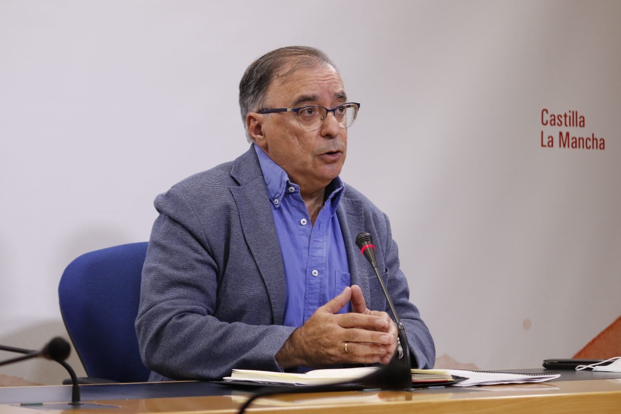 El presidente del Grupo Socialista en las Cortes de CLM, Fernando Mora.