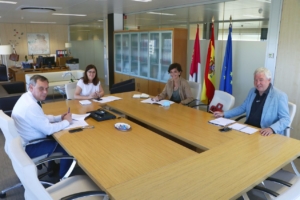 Reunión entre los colegios oficiales de Enfermería y Medicina y el Sescam.