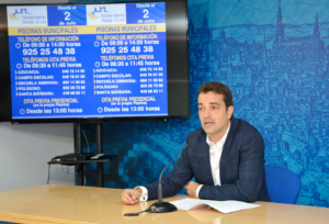 Pablo García, concejal de Deportes de Toledo.