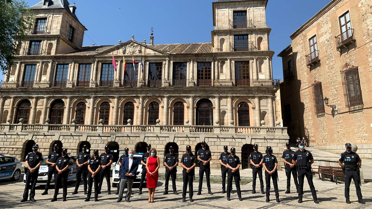 Toledo tiene 20 nuevos policías locales.