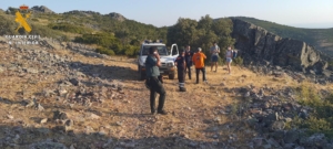 Los dos senderistas tuvieron que avisar a la Guardia Civil al encontrarse exhaustos en el monte.