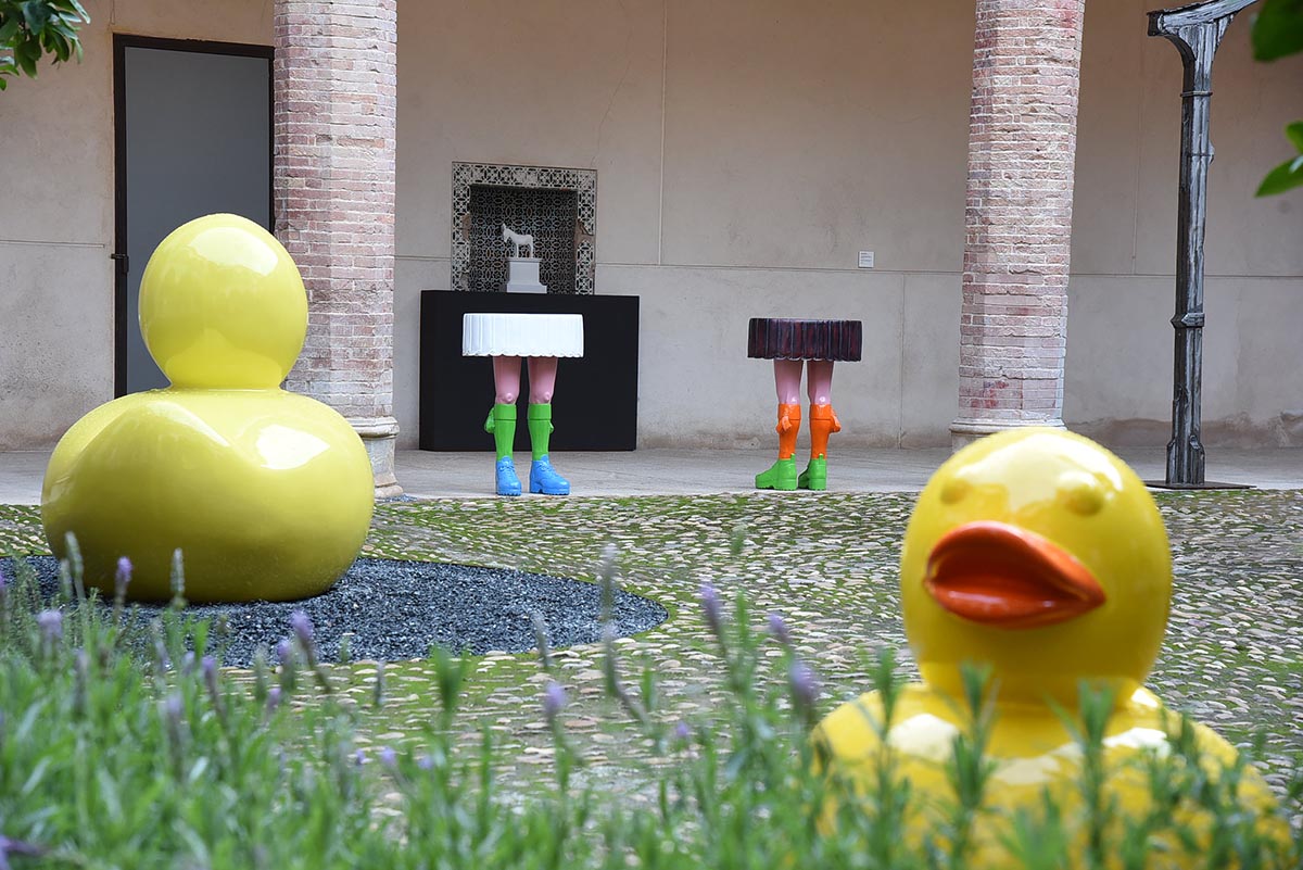 Patos de 'dEmo' que serán expuestos en Toledo