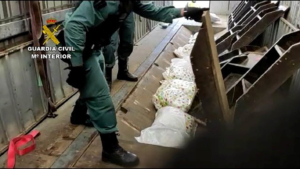 Operación contra tráfico drogas internacional de la Guardia Civil