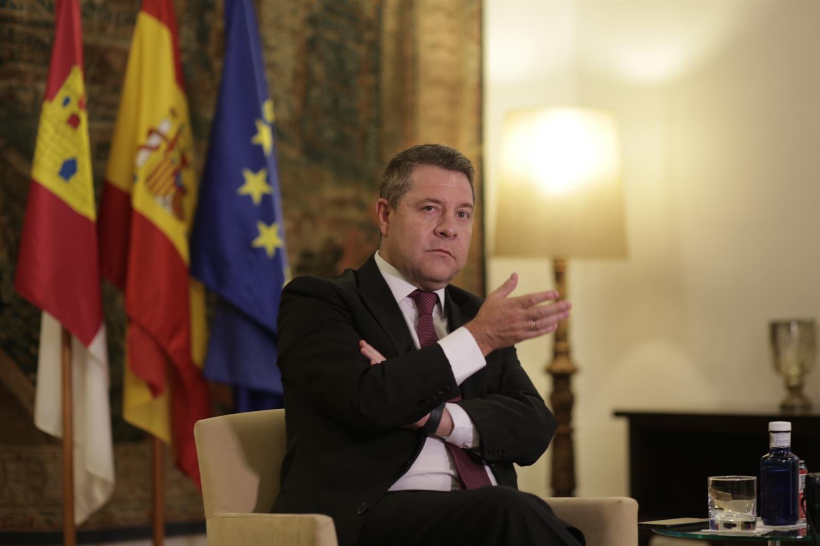 El presidente de Castilla-La Mancha, Emiliano García-Page. Foto: EUROPA PRESS - MARIO TRIVIÑO.