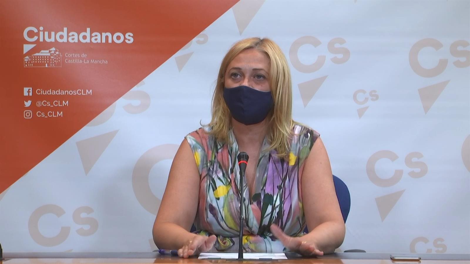 La portavoz de Ciudadanos, Carmen Picazo.