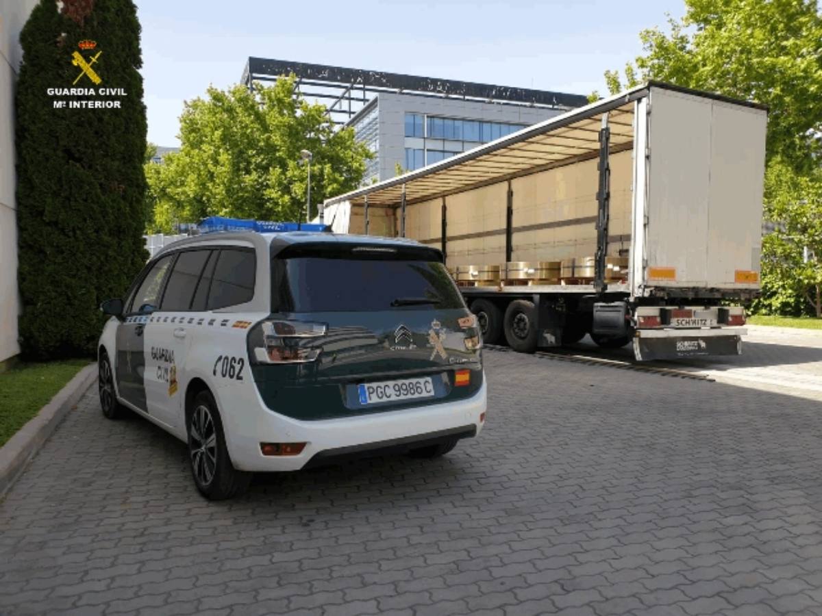 Operación "Oro Nórdico" de la Guardia Civil.