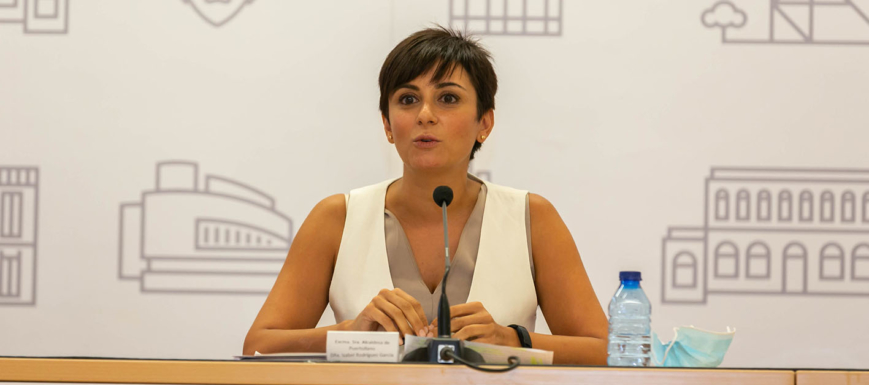 Isabel Rodríguez, portavoz del Gobierno de España y ministra de Política Territorial.