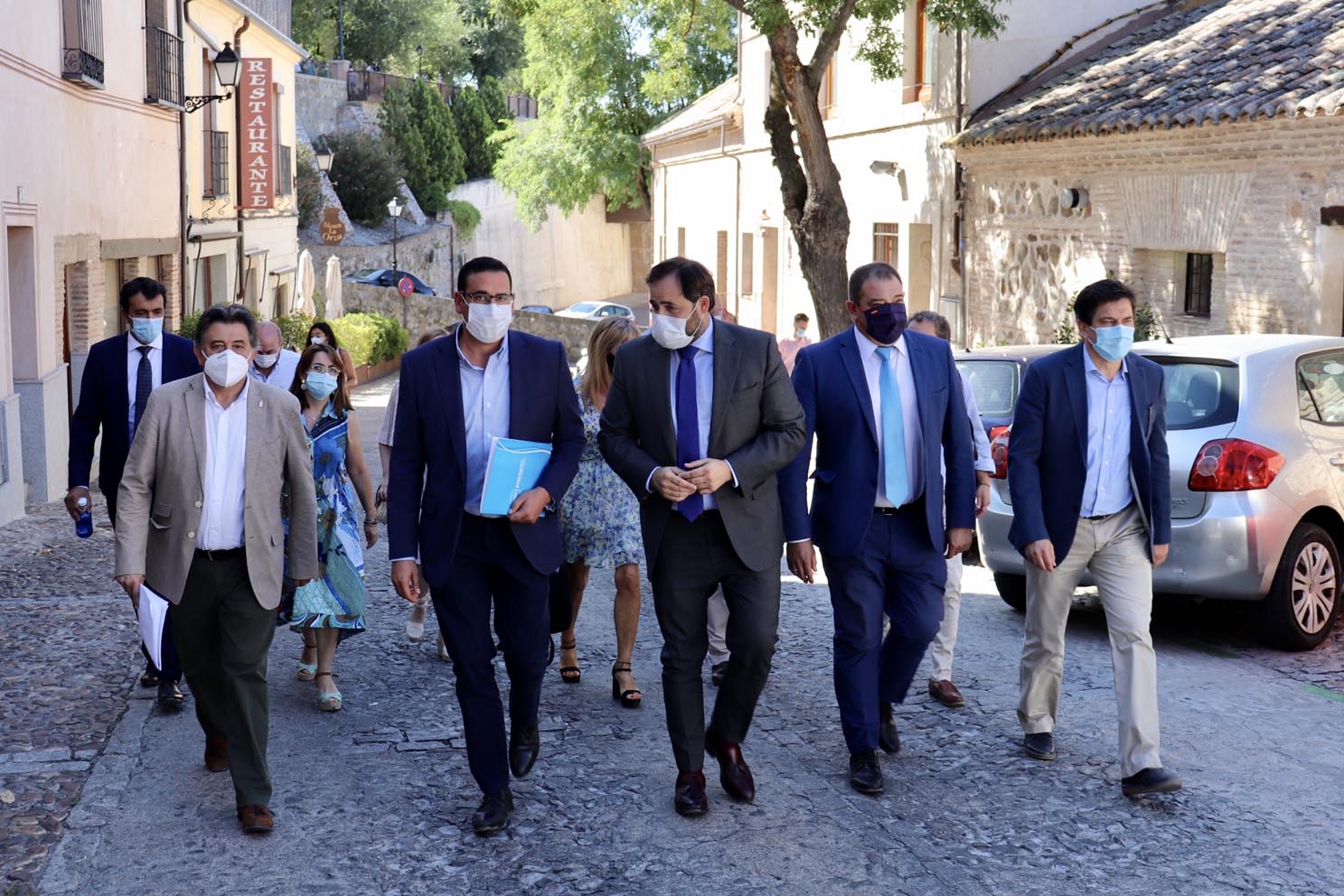 Momentos a la reunión de la Comisión de Política Territorial del PP de Castilla-La Mancha