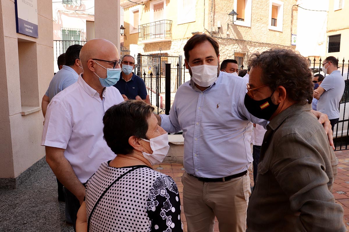 Paco Núñez visitó Liétor