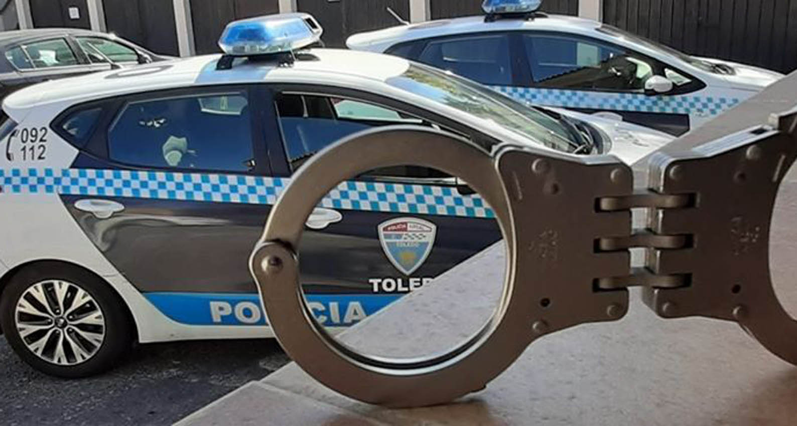 Foto: Policía Local de Toledo. santa bárbara