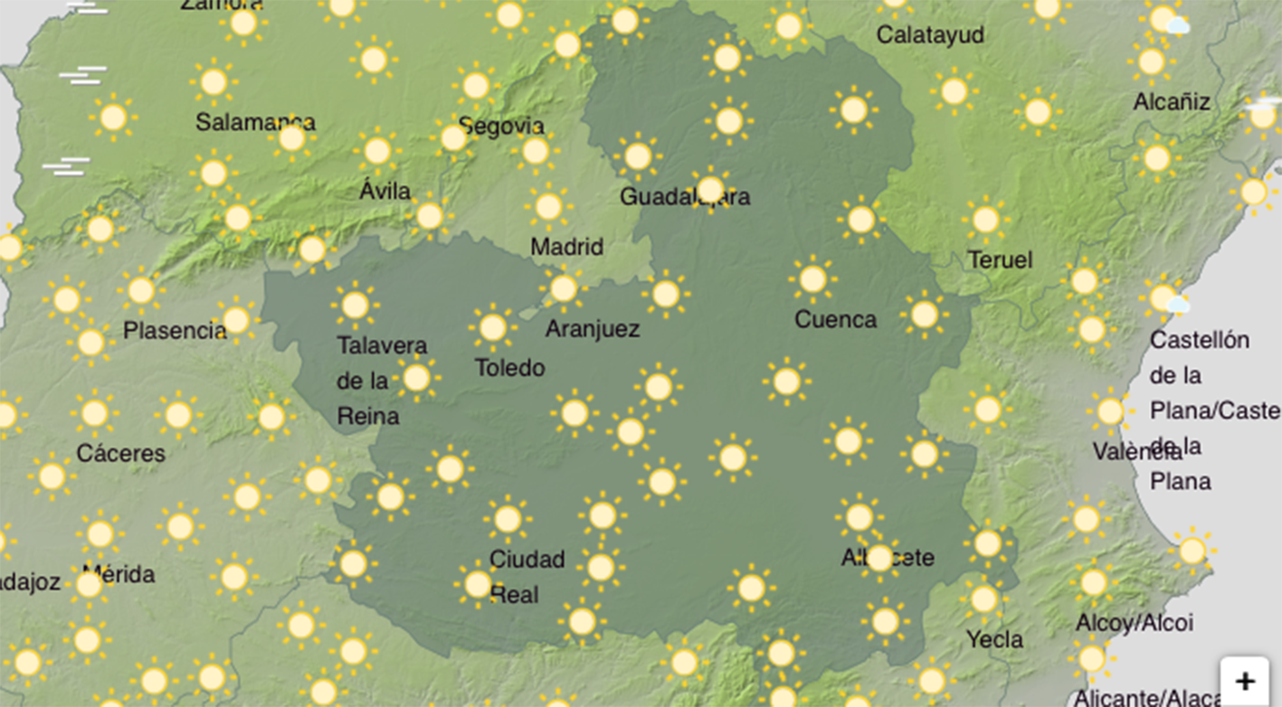 Hoy, miércoles 19, el calor volverá a ser el protagonista.