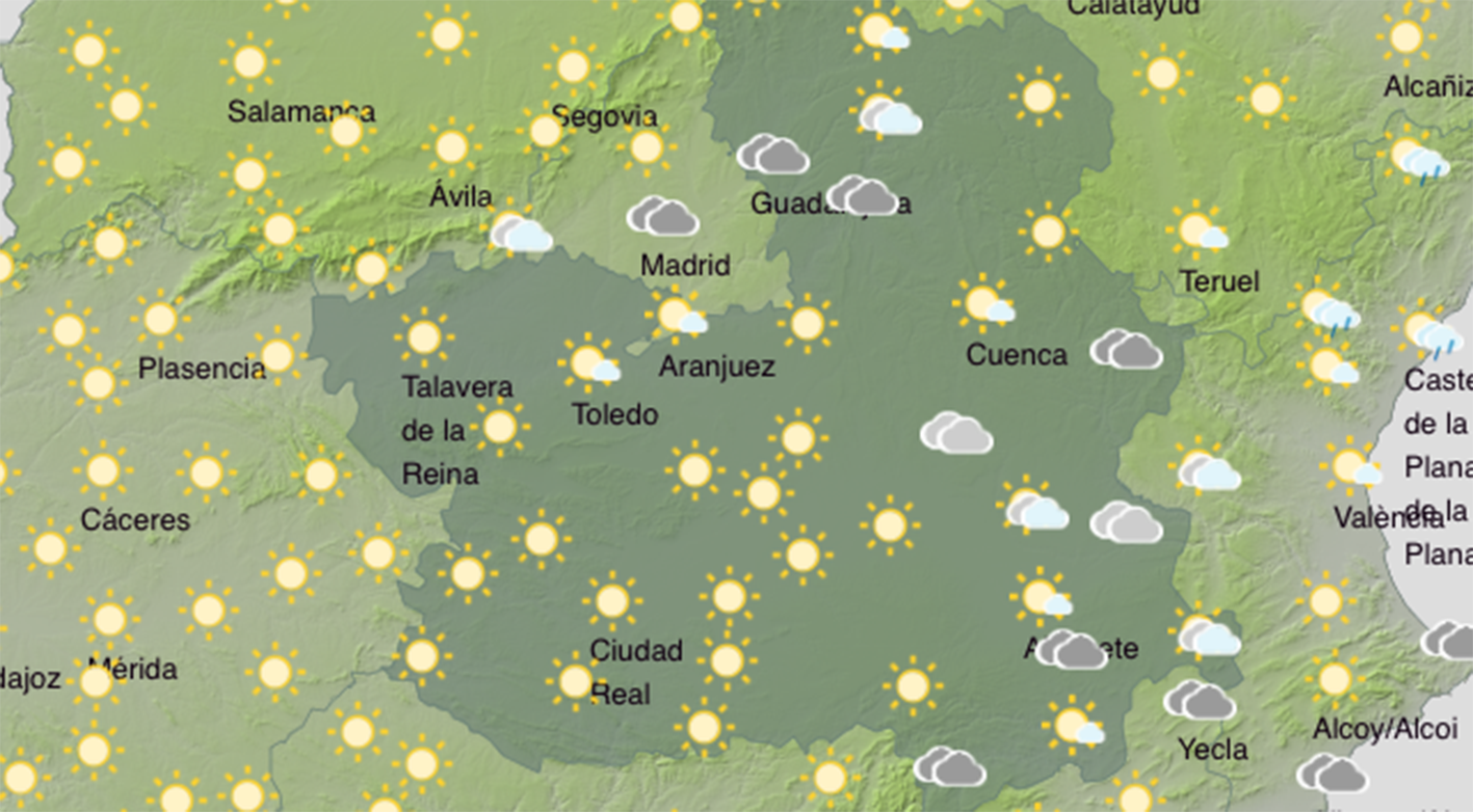 La vida sigue igual en Castilla-La Mancha… al menos respecto a las temperaturas, porque el calor sigue apretando.