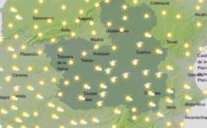 Las temperaturas vuelven a subir después de un fresquito fin de semana.