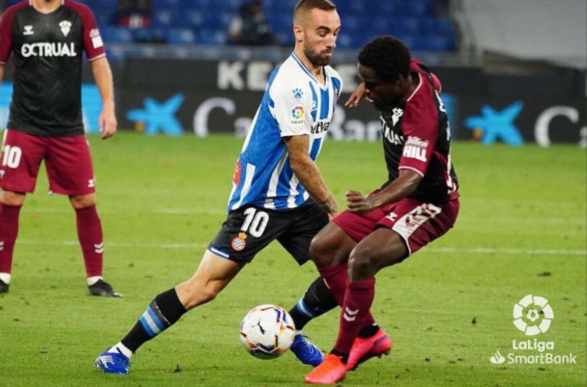 El Albacete no tuvo posibilidades en su estreno liguero contra el Espanyol