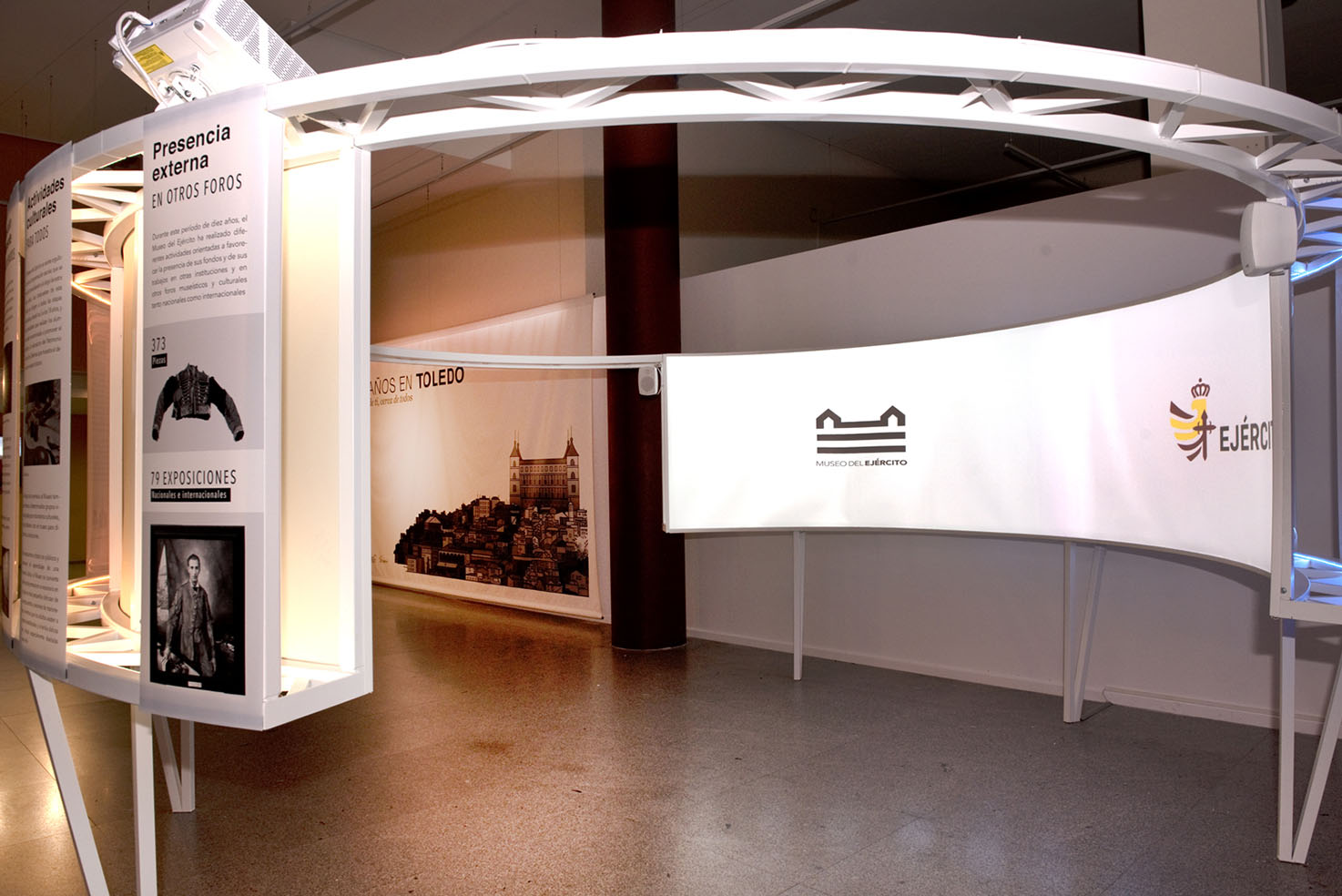 Exposición 10 años del Museo del Ejército