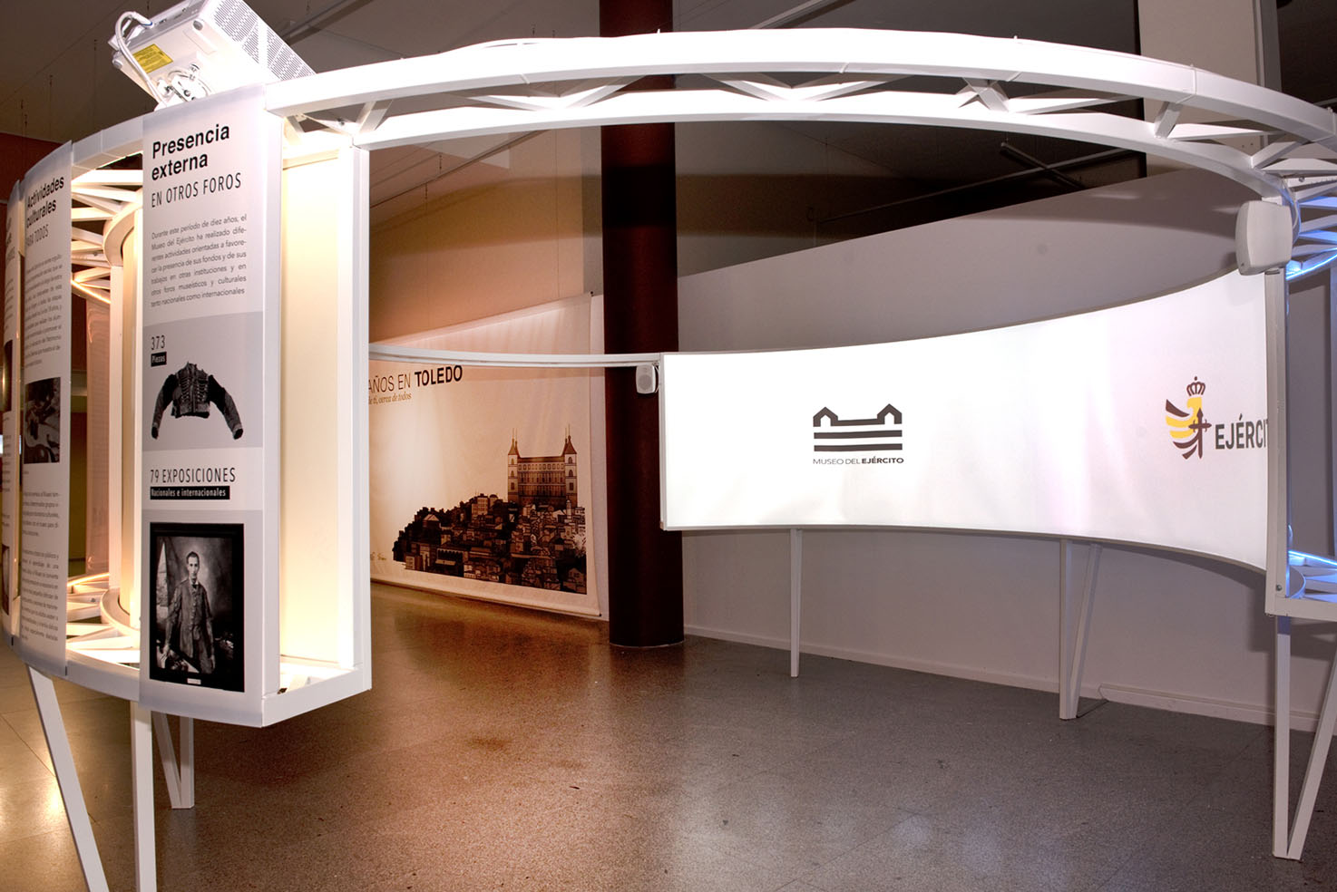 Exposición 10 años del Museo del Ejército