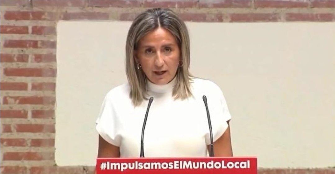 La alcaldesa de Toledo y portavoz de la FEMP, Milagros Tolón.