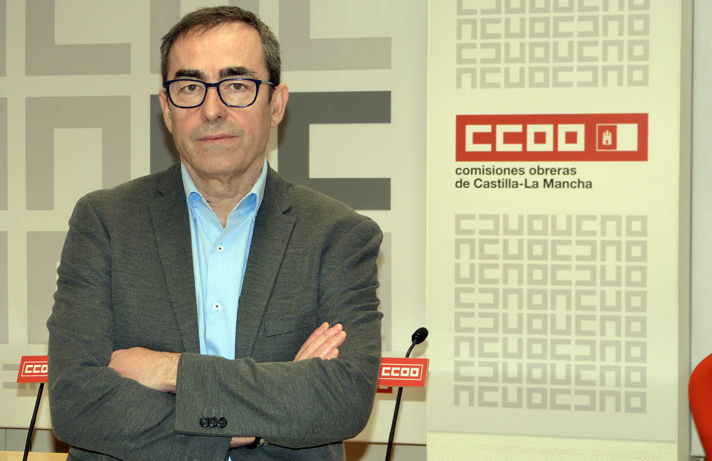 Paco de la Rosa, secretario general de CCOO CLM