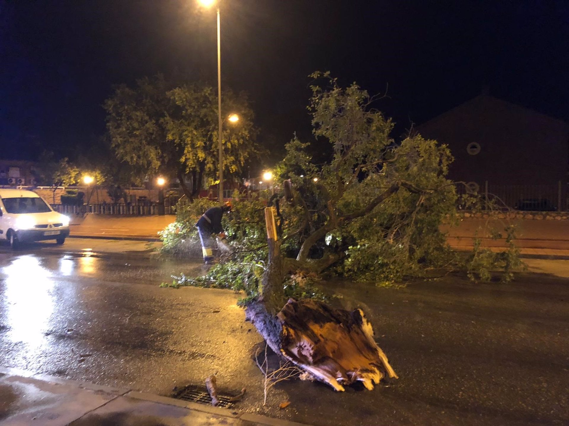 Tormenta en Alcázar