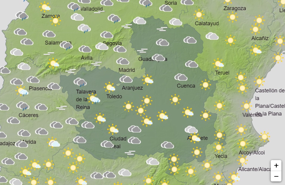 Temperaturas sin cambios en CLM.