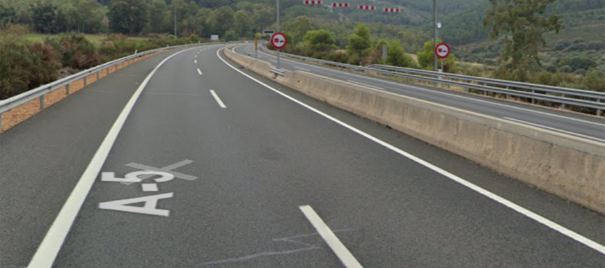 La colisión múltiple ha ocurrido en la autovía A-5, en el término municipal de Maqueda.