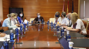 Reunión conjunta de la Junta de Portavoces y de la Mesa de las Cortes de Castilla-La Mancha.