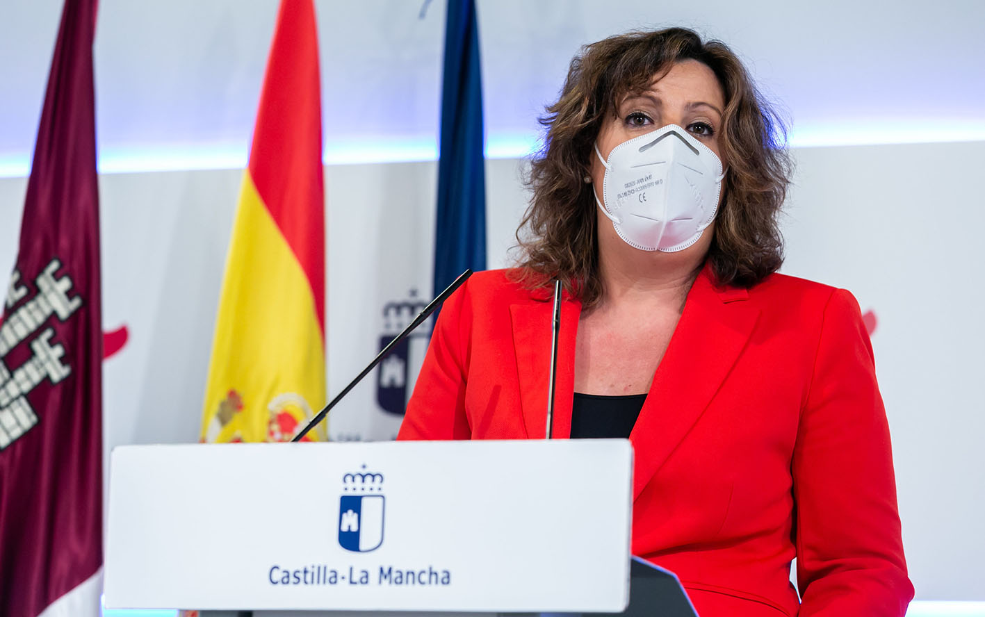 La consejera de Economía, Empresas y Empleo de Castilla-La Mancha, Patricia Franco.