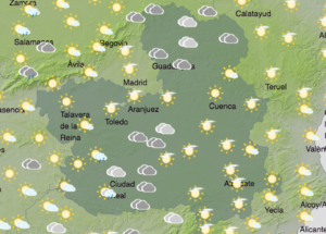 Previsiones de Aemet para hoy, lunes 15. tormentas