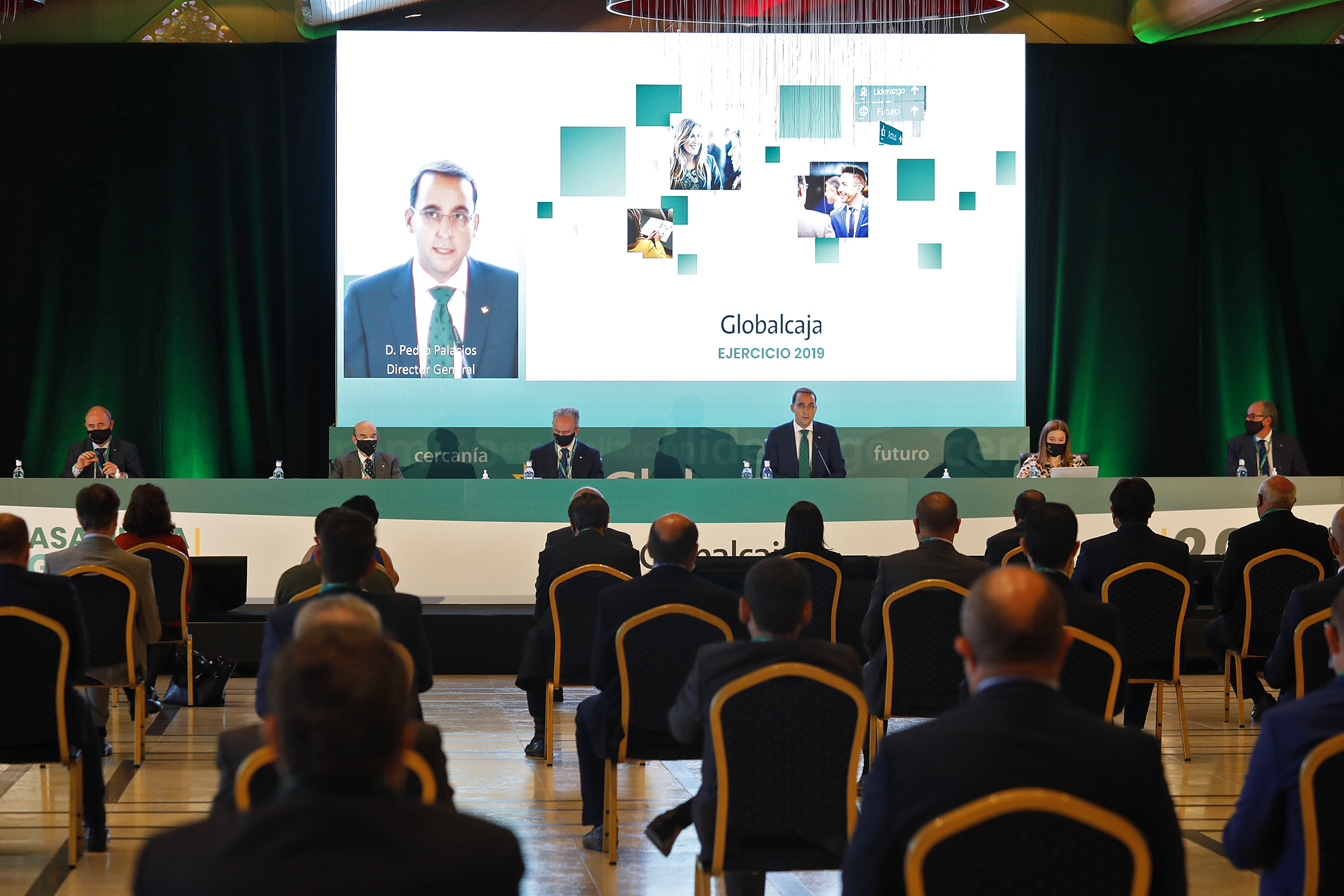 Asamblea general de Globalcaja, celebrada en Albacete.