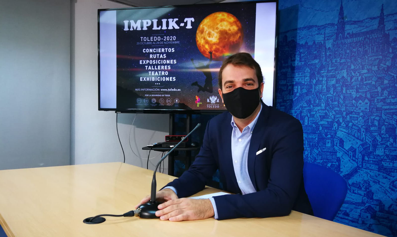 Pablo García presenta el programa "Implik-T"