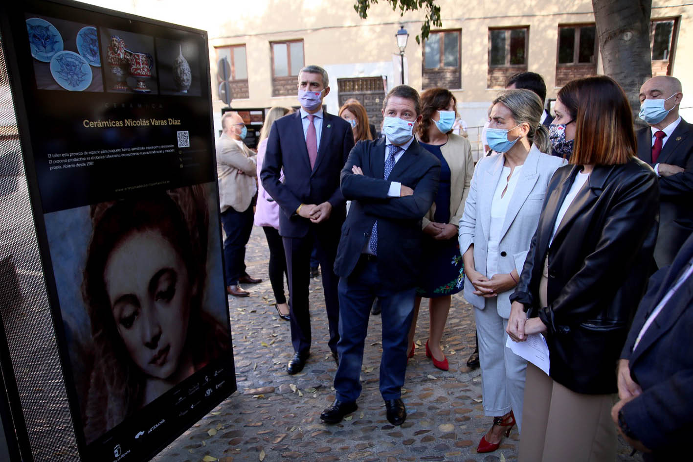 Inauguración del Paseo de los Artesanos