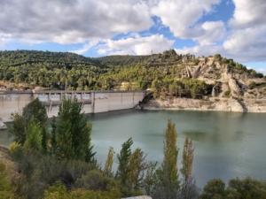 Embalse de Entrepeñas, cabecera del Tajo, en Sacedón (Guadalajara) en una imagen tomada este mes por Río Tajo Vivo.