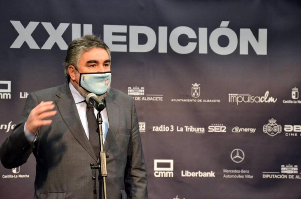 El ministro Rodríguez Uribes, inaugurando el Festival Abycine