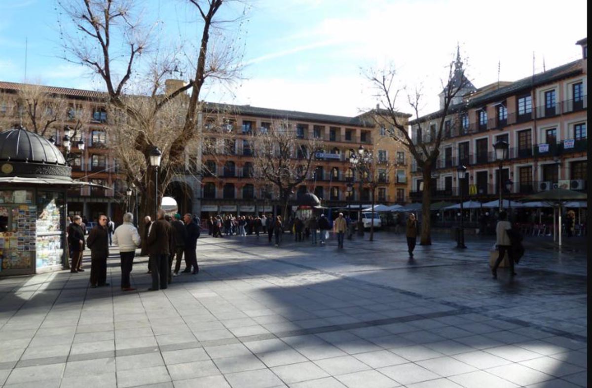 La Plaza de Zocodover de Toledo