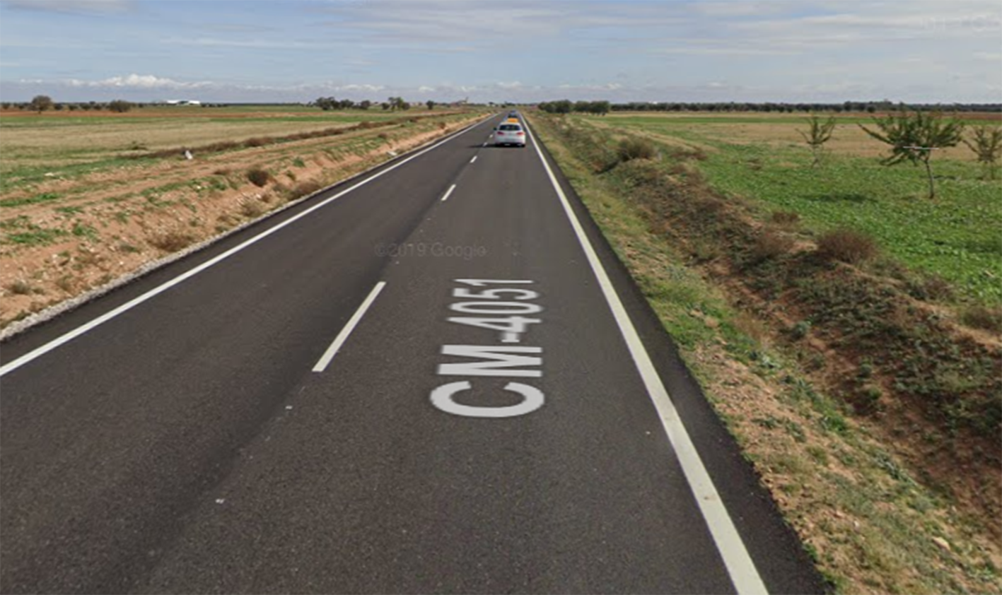 El trágico accidente tuvo lugar en la carretera CM-4051, en el término municipal de Ocaña.