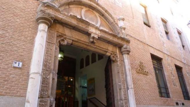 Sede de Correos en la calle de la Plata, en el casco histórico de Toledo.