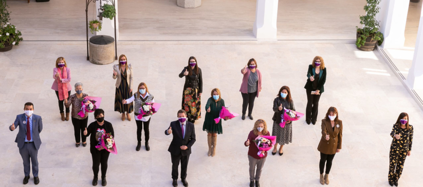 Día de la Mujer Rural en el Palacio de Fuensalida, en Toledo.