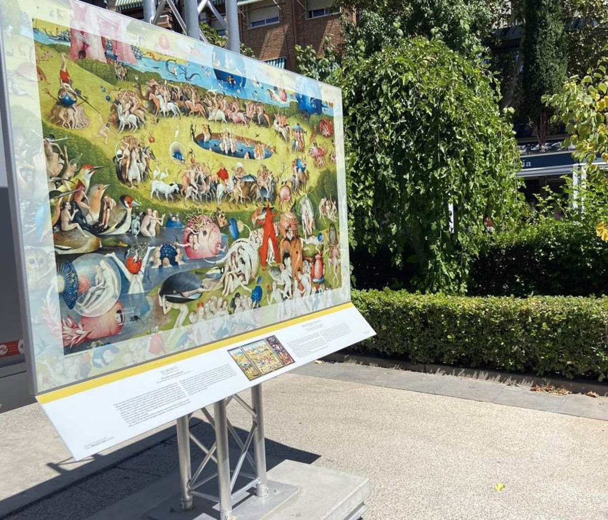 Exposición "El Prado en las calles".