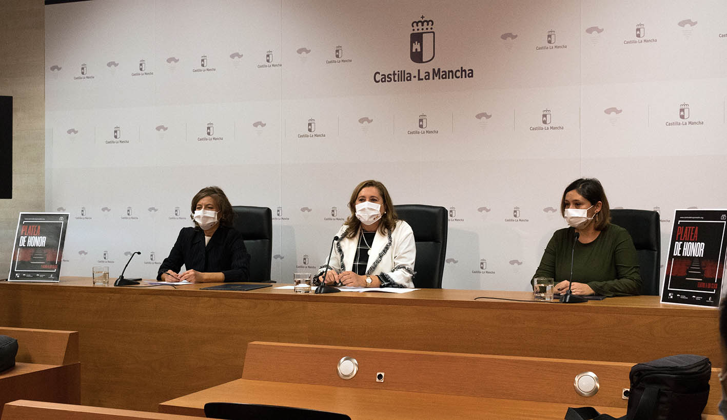Aurelia Sánchez, Rosana Rodríguez y Ana Muñoz.