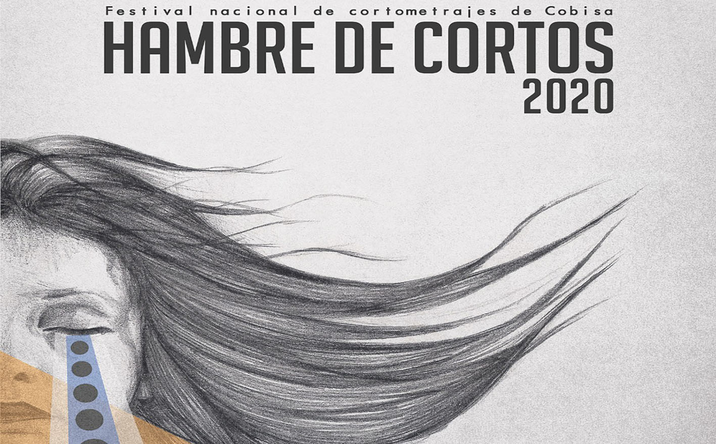 Cartel del festival "Hambre de Cortos"